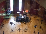 Recording at Modern World