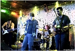 Photograph of The band at the Peel