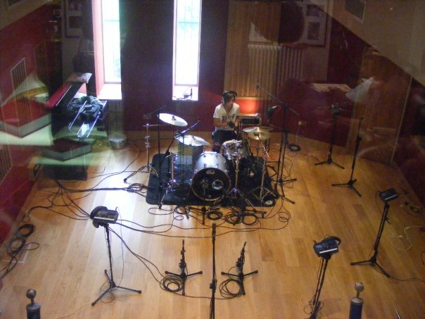 Recording at Modern World